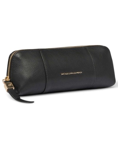 Accessori PIQUADRO Astuccio portapenne Nero Pelle - AC6475W92-N