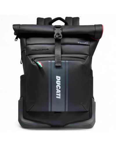 PIQUADRO Rucksack Ducati roll top Schwarz - CA6291C2OWD-N