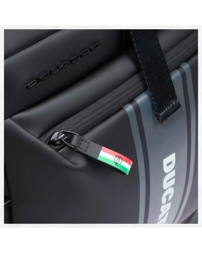 PIQUADRO Rucksack Ducati roll top Schwarz - CA6291C2OWD-N