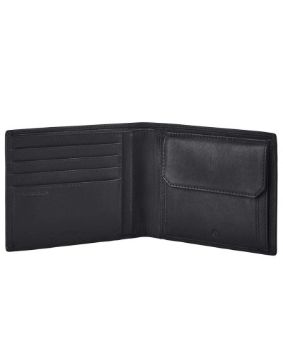 SAMSONITE Geldbörse Attack Herren Leder Schwarz - CT8-09015