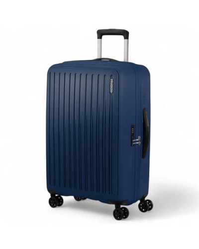 American Tourister Trolley REJOY Azul TSA lock Unisex - MH3-41002