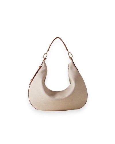 BORBONESE Borsa Hobo Mujer Beige - 923637-AN0-J11