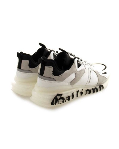JOHN GALLIANO Shoes Sneakers Female White black 39 - 15502-CP-A-39