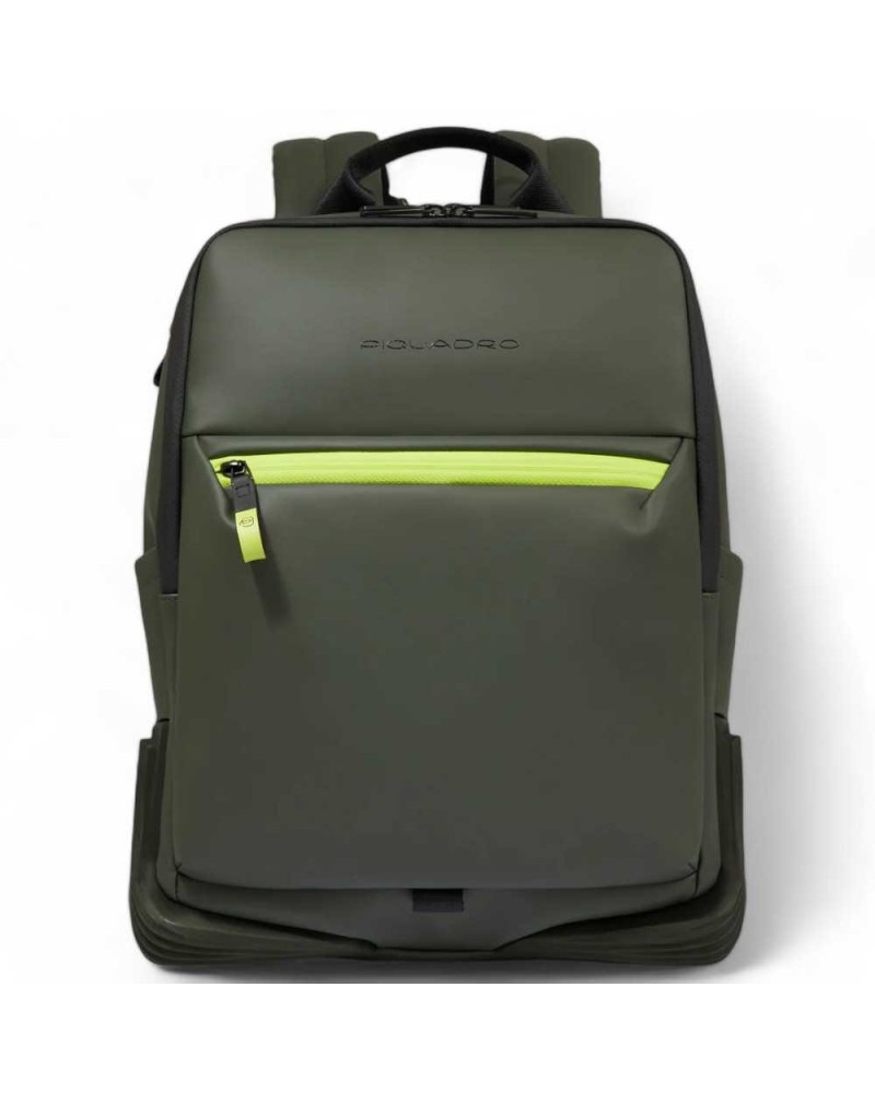 PIQUADRO Rucksack Corner C2OW gruen - CA6464C2OW-VE
