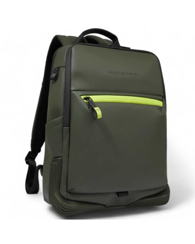 PIQUADRO Rucksack Corner C2OW gruen - CA6464C2OW-VE