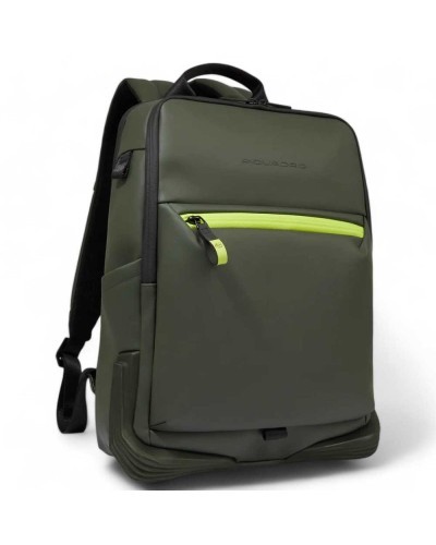PIQUADRO Rucksack Corner C2OW gruen - CA6464C2OW-VE