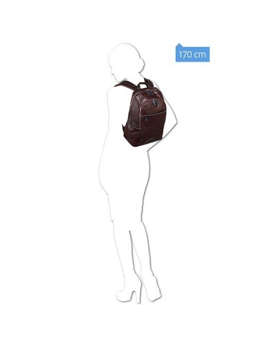 Piquadro Laptoprucksack Blue Square ca3214b2-blu3