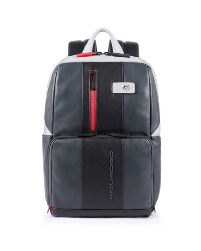 Zaino PIQUADRO Urban Pelle Grigio-Nero - CA3214UB00-GRN