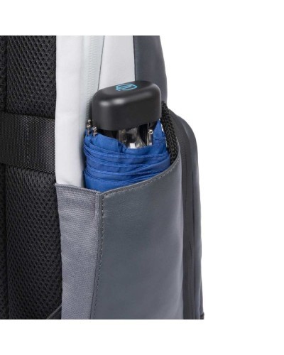 Zaino PIQUADRO Urban Pelle Grigio-Nero - CA3214UB00-GRN