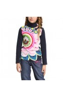 Desigual Little girl’s Parauta long-sleeved T-shirt 48T3052-5096-4