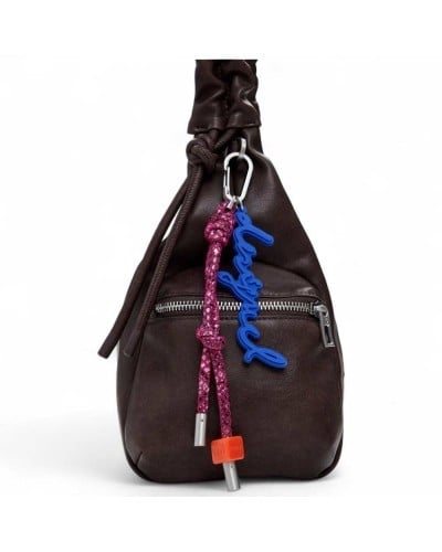 Desigual Borsa a mano Half Logo Donna Marrone | PoppinsBags