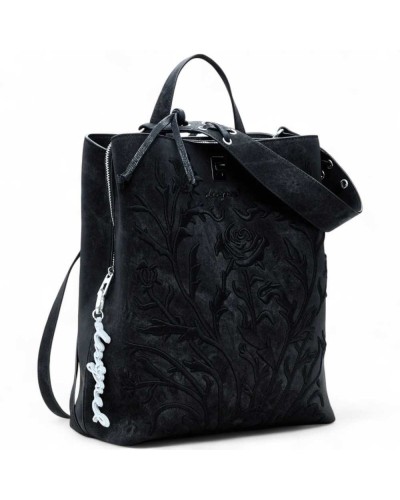 DESIGUAL Backpack ROMEO FLORA Female Black - 25WAKP06-2000-U
