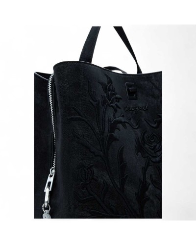 DESIGUAL Backpack ROMEO FLORA Female Black - 25WAKP06-2000-U
