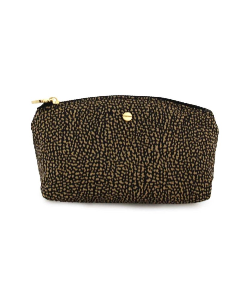 BORBONESE Beauty case Mujer Natural, Negro | PoppinsBags
