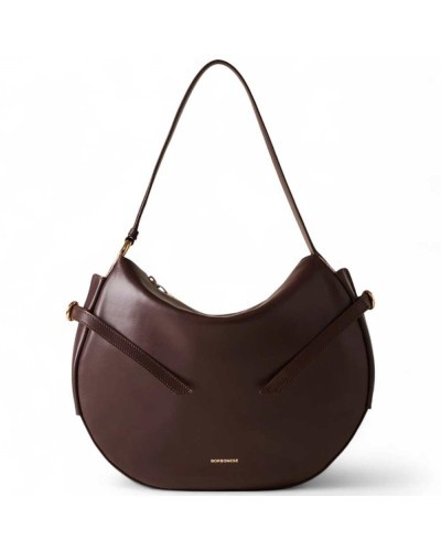 BORBONESE Hobo tasche CASTANO/MUSHROOM Damen | PoppinsBags