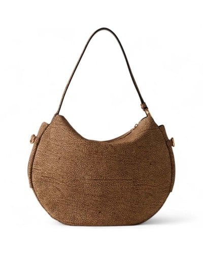BORBONESE Hobo bag OP NATURALE Female | PoppinsBags