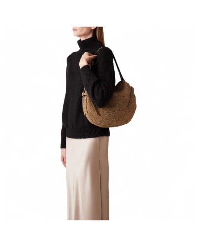 BORBONESE Hobo bag OP NATURALE Female | PoppinsBags