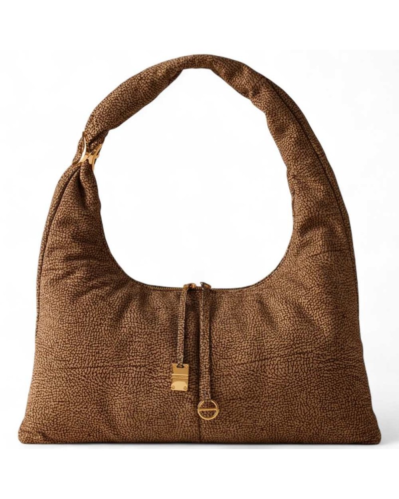 BORBONESE Hobo tasche OP NATURALE Damen | PoppinsBags