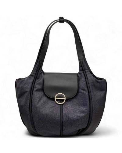 BORBONESE Tragetasche DARK BLACK Damen | PoppinsBags