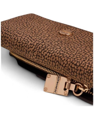 BORBONESE Cartera OP NATURALE/NERO | PoppinsBags