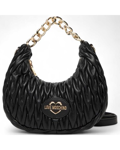 LOVE MOSCHINO Griffe oben Damen Schwarz | PoppinsBags