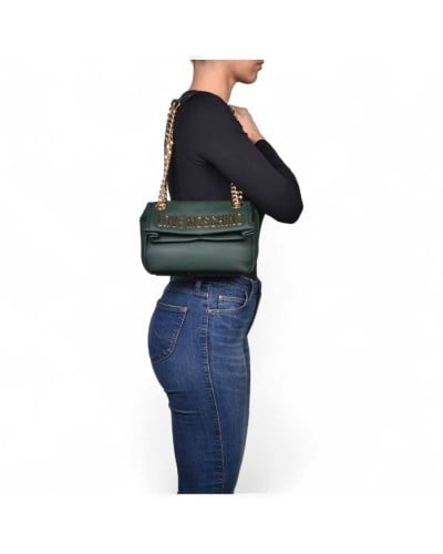 LOVE MOSCHINO Borsa a tracolla Damen Grün | PoppinsBags