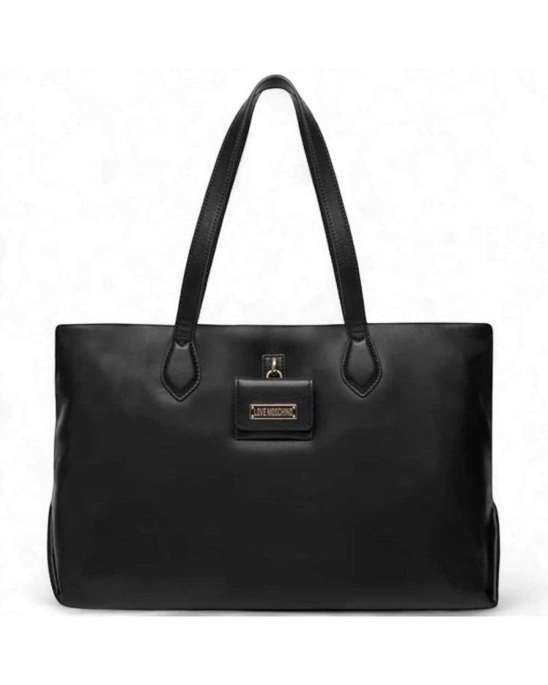 LOVE MOSCHINO shoppins Female Black | PoppinsBags