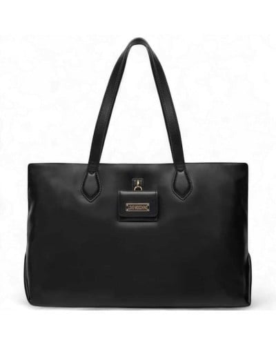 LOVE MOSCHINO shoppins Female Black | PoppinsBags