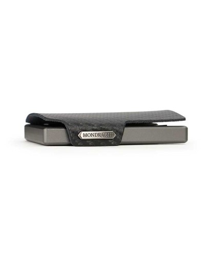 Mondraghi Cartera Racing Carbon Cuero Negro | PoppinsBags