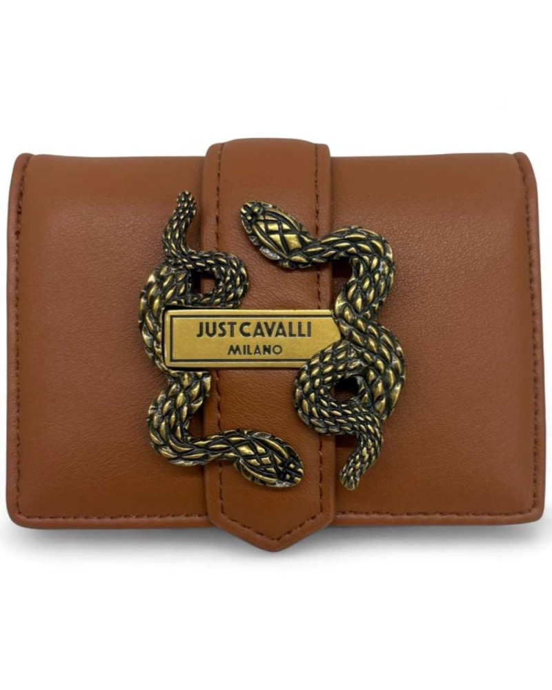 JUST CAVALLI Wallet Brown | PoppinsBags