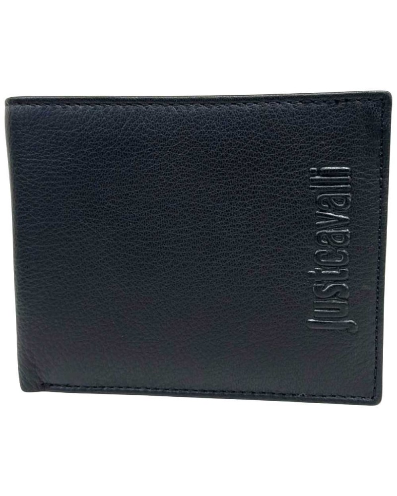 JUST CAVALLI Wallet Male Black | PoppinsBags