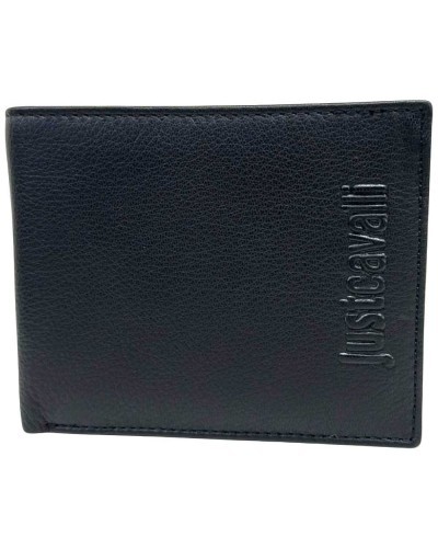 JUST CAVALLI Wallet Male Black | PoppinsBags