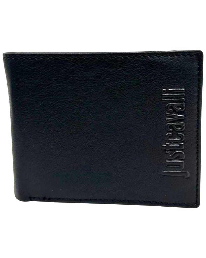 JUST CAVALLI Wallet Male Black | PoppinsBags