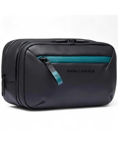 PIQUADRO Beauty case Corner 2.0 Schwarz | PoppinsBags