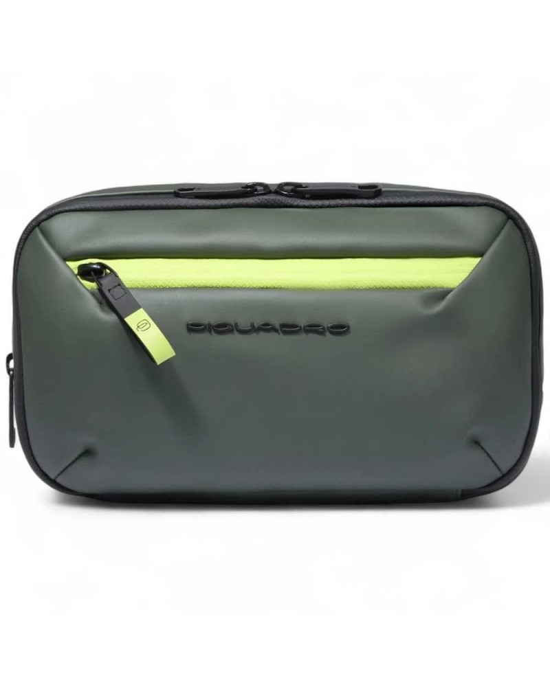 PIQUADRO Beauty case Corner 2.0 Grün | PoppinsBags