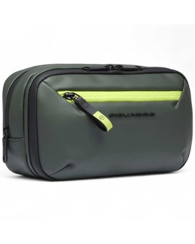 PIQUADRO Beauty case Corner 2.0 Grün | PoppinsBags