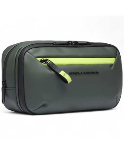 PIQUADRO Beauty case Corner 2.0 Grün | PoppinsBags
