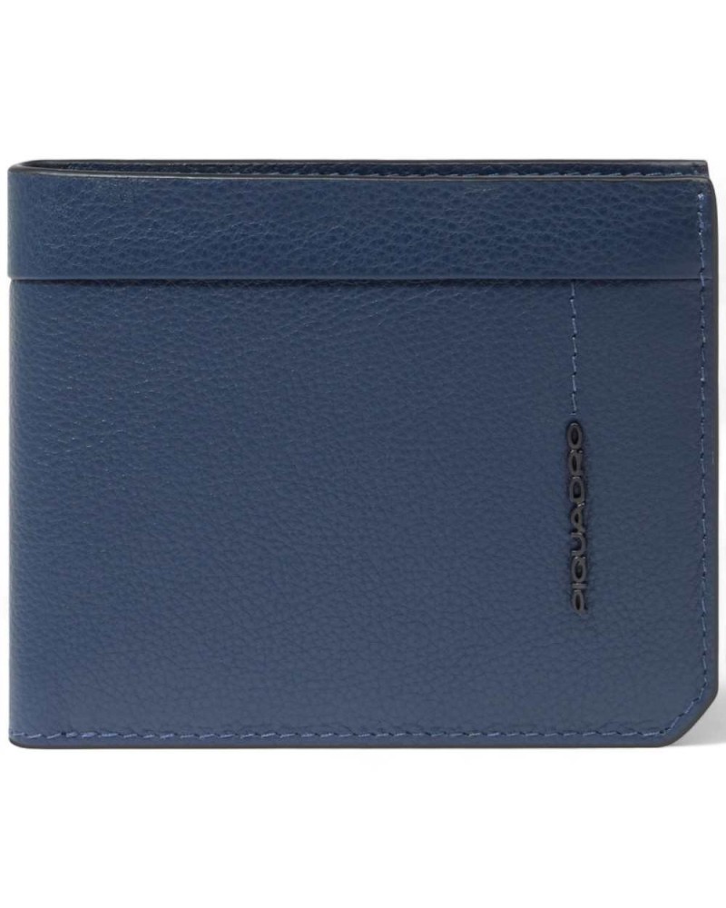 Piquadro Portafoglio Kiri Uomo Pelle Blu | PoppinsBags