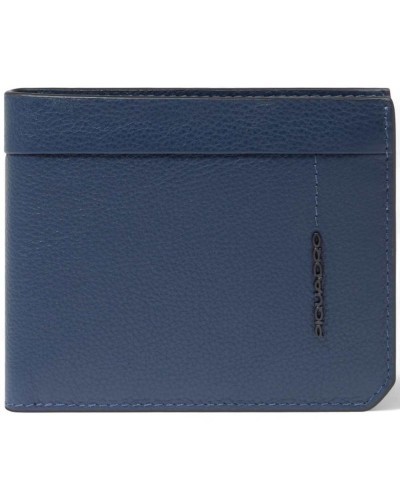 Piquadro Portafoglio Kiri Uomo Pelle Blu | PoppinsBags