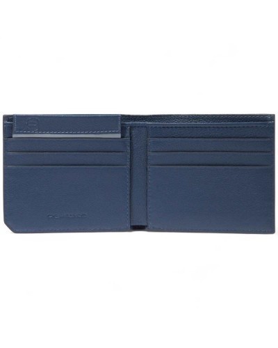 Piquadro Portafoglio Kiri Uomo Pelle Blu | PoppinsBags