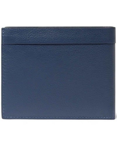 PIQUADRO Cartera Kiri Hombre Cuero Azul | PoppinsBags