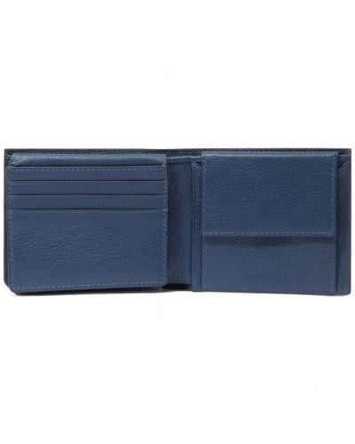 PIQUADRO Cartera Kiri Hombre Cuero Azul | PoppinsBags