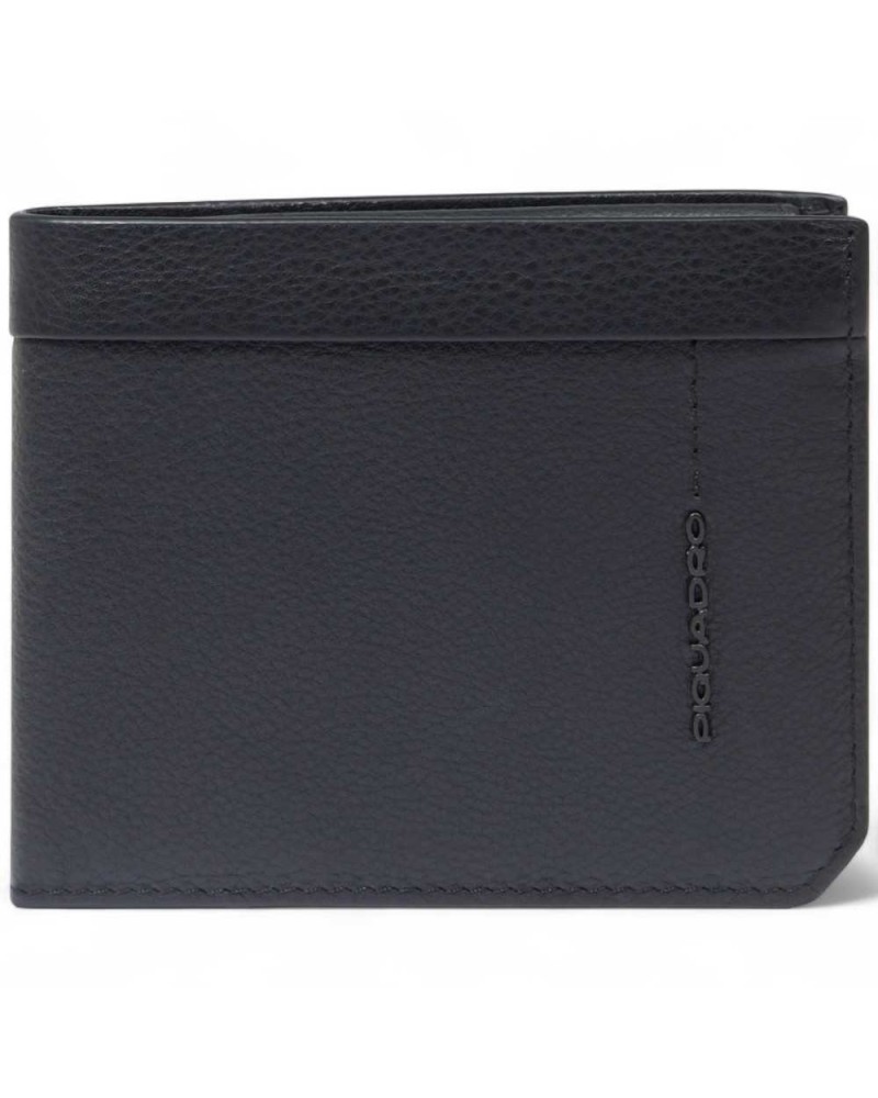 PIQUADRO Geldbörse Kiri Herren Leder Schwarz | PoppinsBags