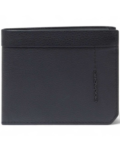 PIQUADRO Geldbörse Kiri Herren Leder Schwarz | PoppinsBags