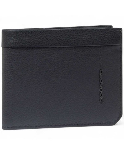PIQUADRO Geldbörse Kiri Herren Leder Schwarz | PoppinsBags