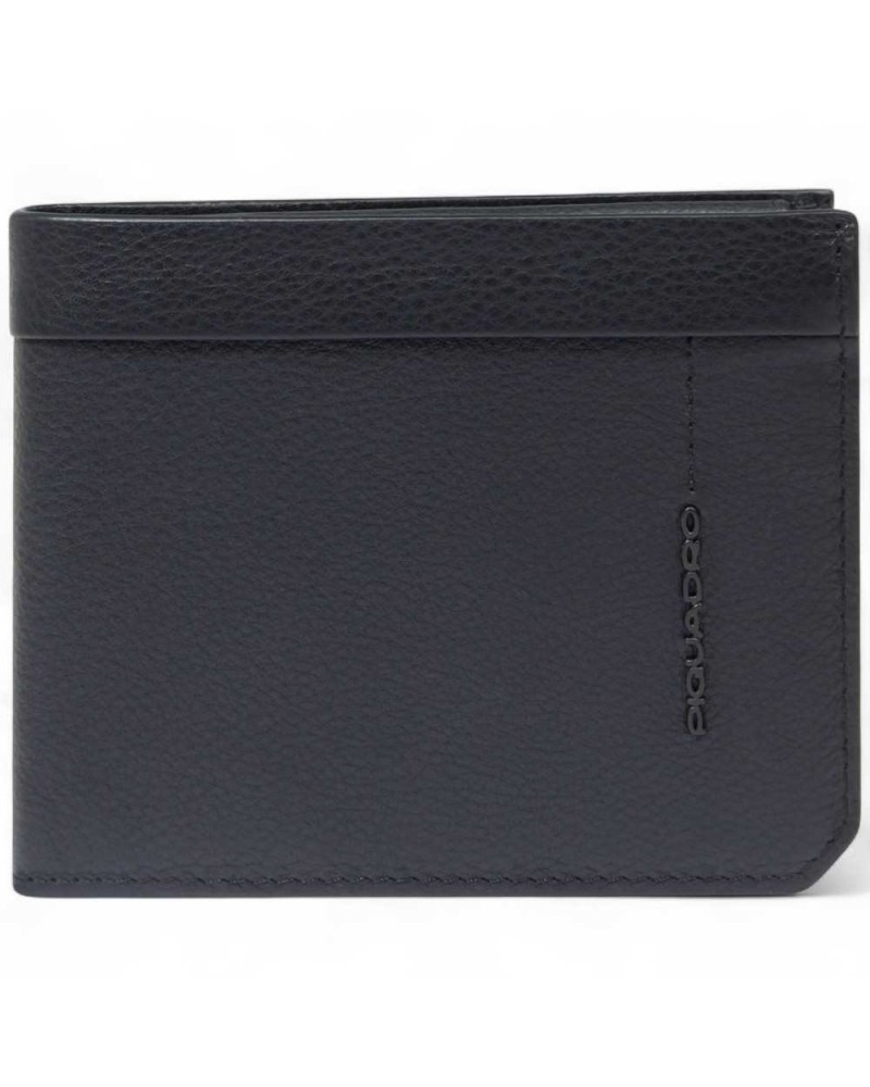 Piquadro Portafoglio Kiri Uomo Pelle Nero | PoppinsBags