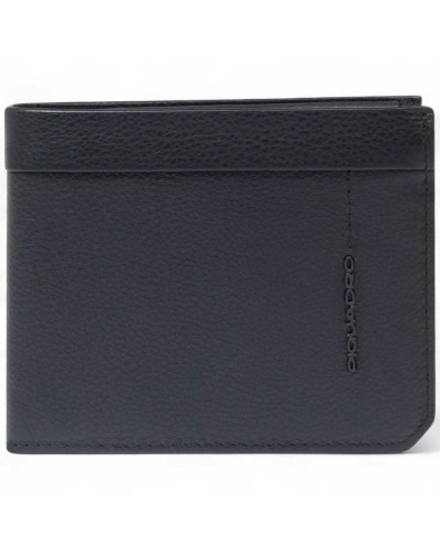 Piquadro Portafoglio Kiri Uomo Pelle Nero | PoppinsBags