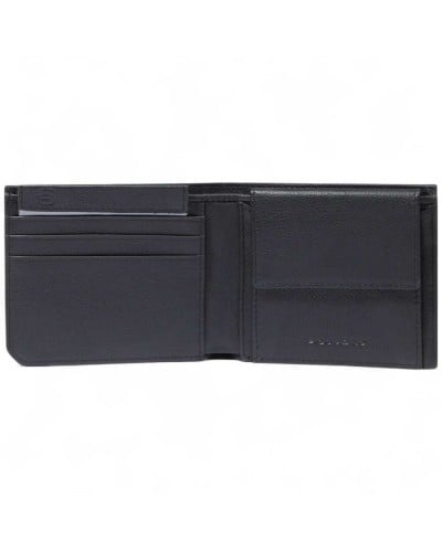 Piquadro Portafoglio Kiri Uomo Pelle Nero | PoppinsBags