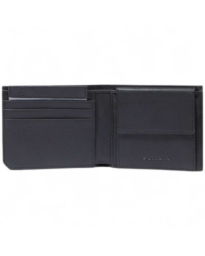 Piquadro Portafoglio Kiri Uomo Pelle Nero | PoppinsBags