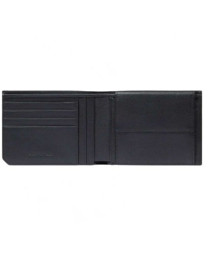 Piquadro Portafoglio W137 Uomo Pelle Nero | PoppinsBags